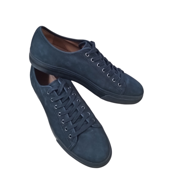 Vince Other - Vince Blue Leather Sneakers Sz 11